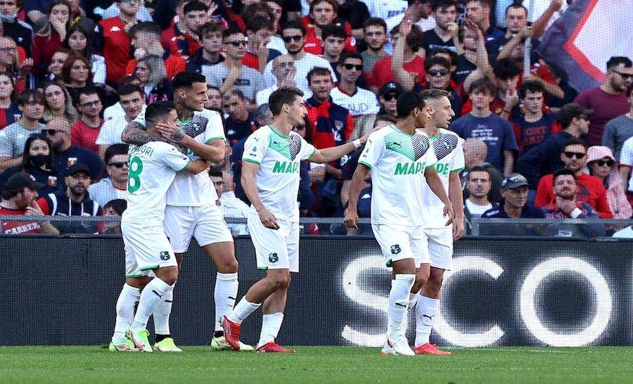 Genoa Sassuolo 2-2 FINALE: pari tra i rimpianti per i neroverdi