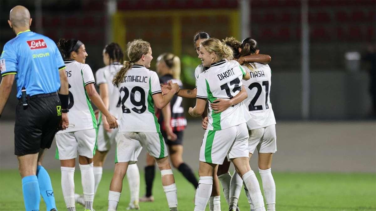 Sassuolo-Juventus aprirà la Serie A Women. Match in chiaro sulla Rai: data e orario