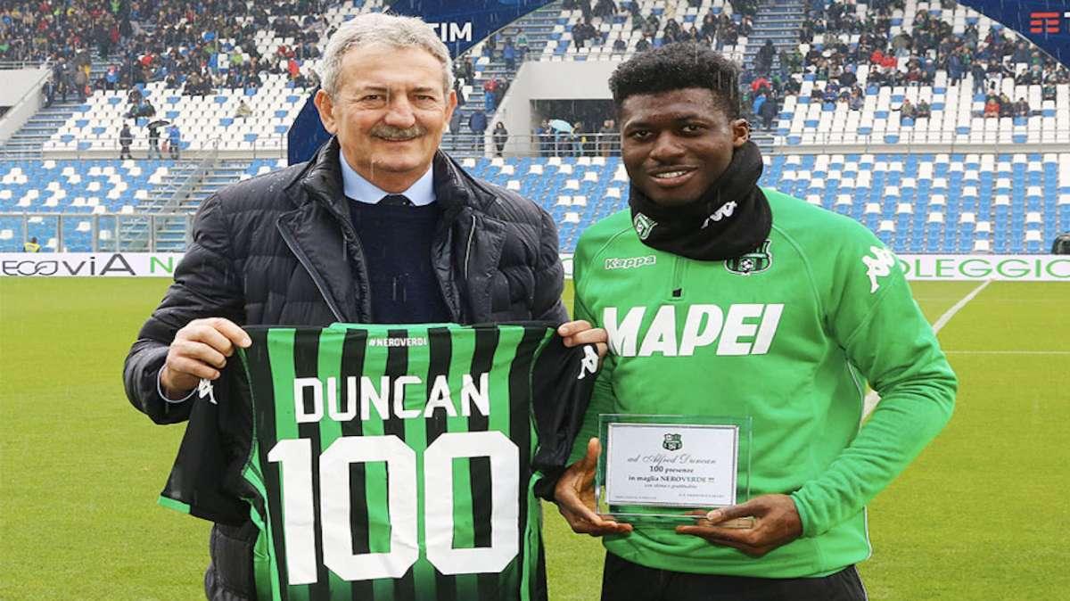 Duncan: &ldquo;Orgoglioso di far parte del Sassuolo&rdquo; &ndash; FOTO
