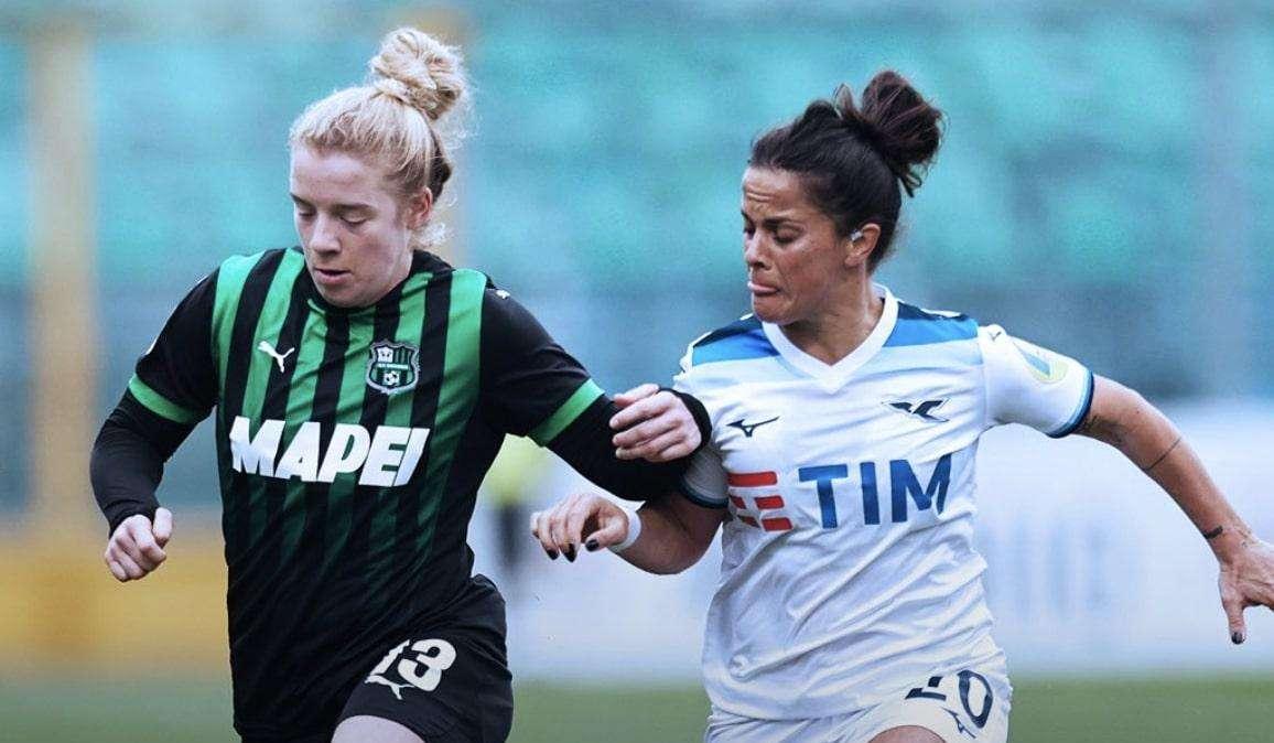 Sassuolo Lazio Femminile pagelle poule salvezza. Voti: la traversa ferma Dhont, male Philtjens
