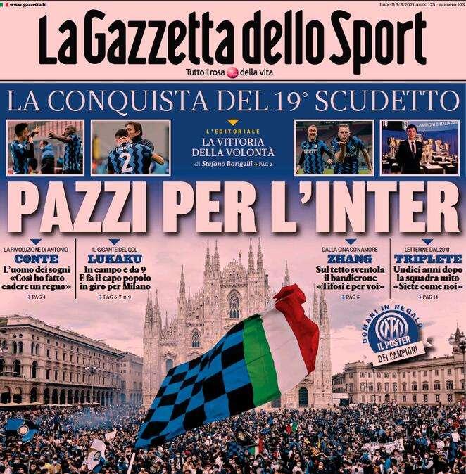 Rassegna stampa sportiva oggi: il Sassuolo frena l'Atalanta