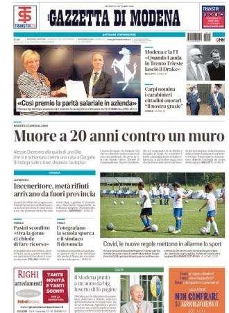 Gazzetta di Modena: "Il Sassuolo sfoltisce: SPAL su Pierini, Ricci con la valigia"