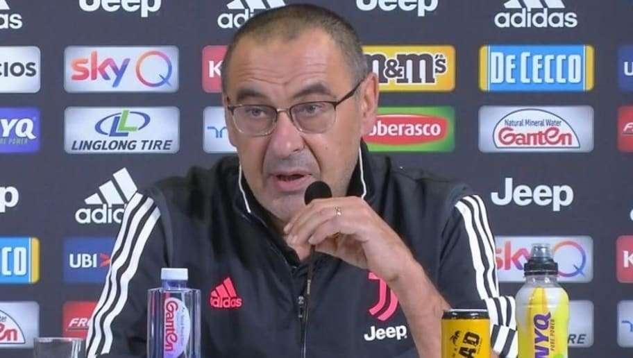 Sarri: "De Zerbi top. Sassuolo come l'Atalanta, davanti sono fuori dal normale"