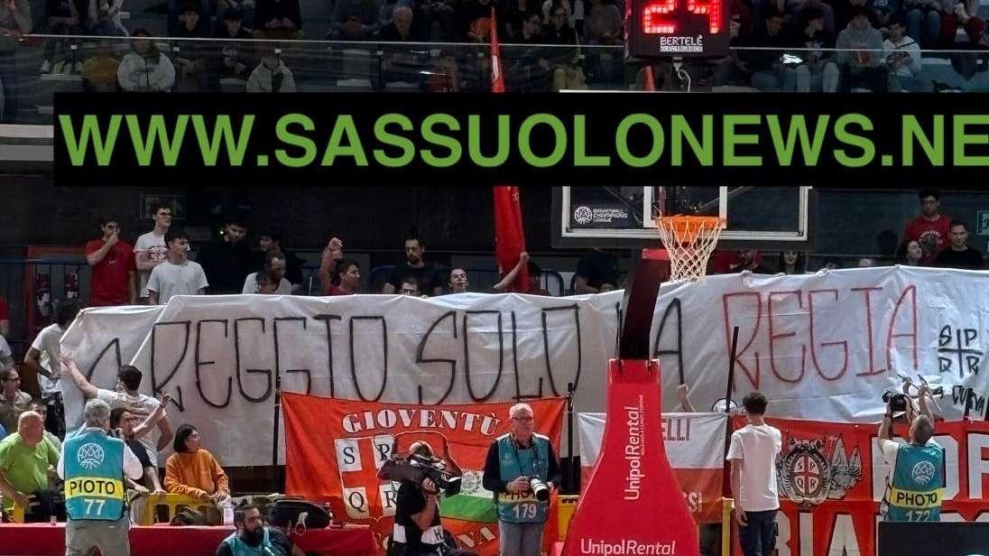 Sassuolo-Reggiana, solidarietà ai granata dal Basket: "A Reggio solo la Regia”