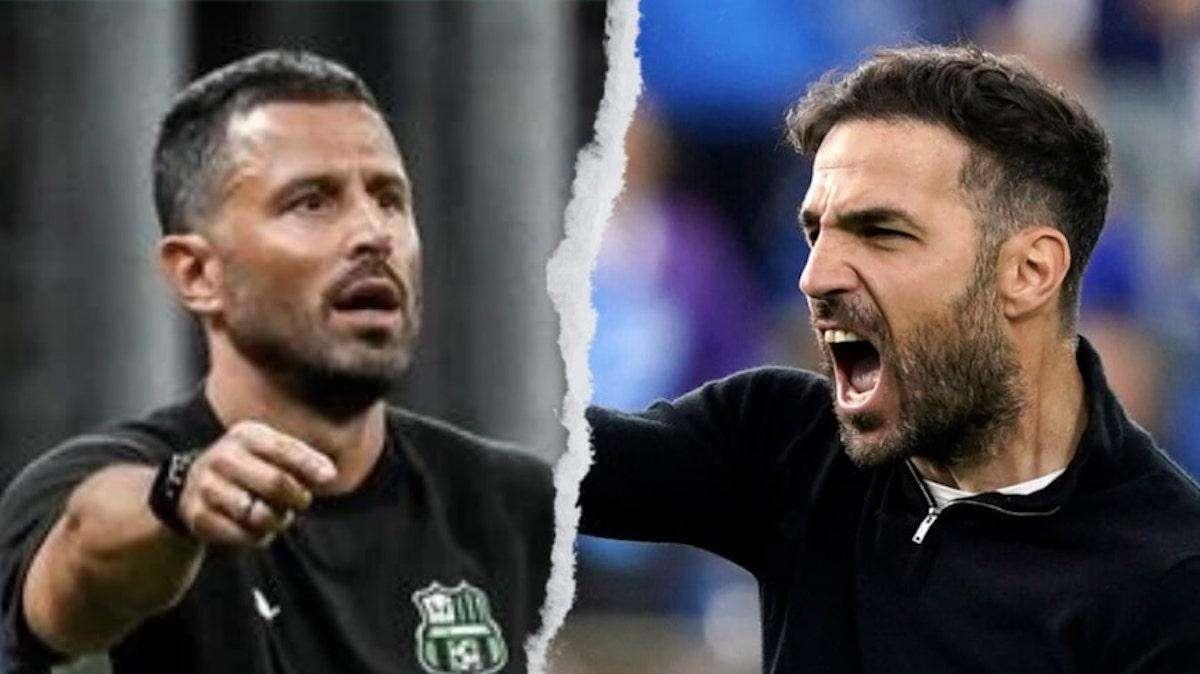 Sassuolo-Como, duello di stili opposti: il pressing feroce di Cesc contro la pazienza di Grosso