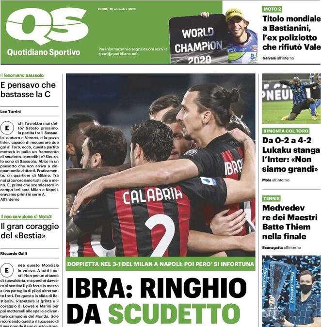 QS: "Sassuolo regina della Serie A per 6 ore ma il suo scudetto l'ha già vinto"