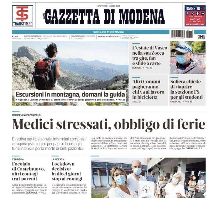 Gazzetta di Modena: "Scudetto ed Europa League: il Sassuolo si veste da arbitro"