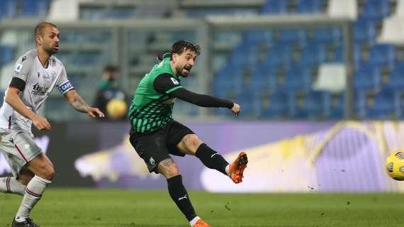 Sassuolo Calcio, il gol di Caputo con il Bologna è valso un record storico