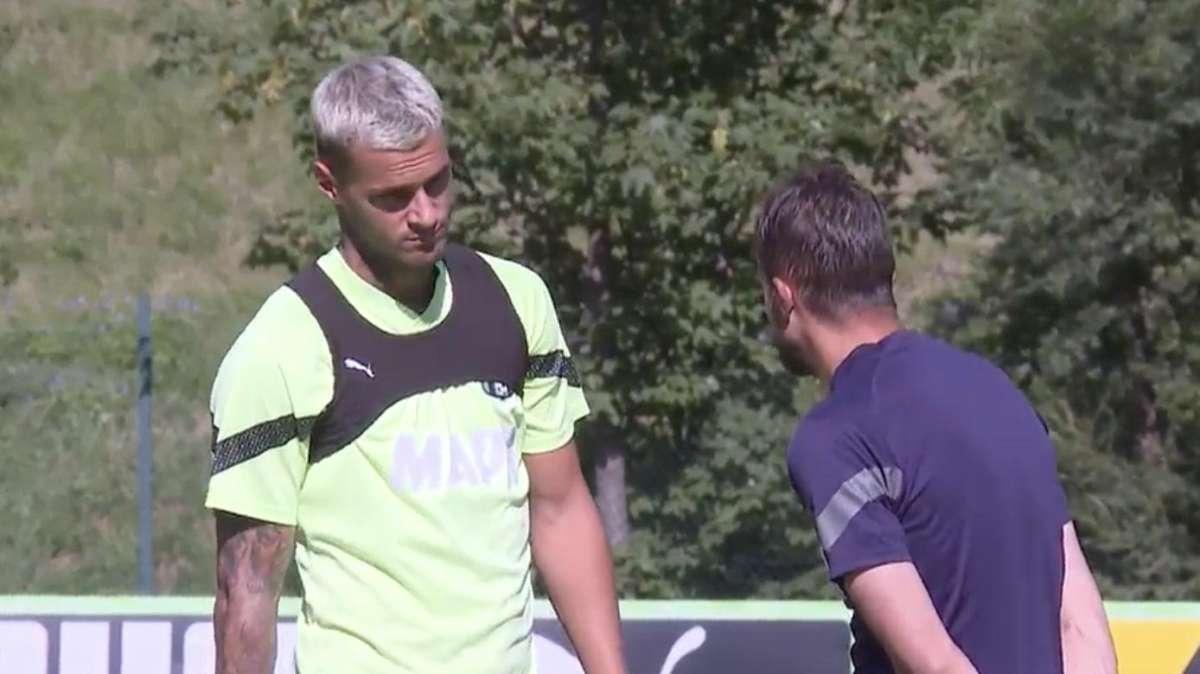 Sassuolo, Sky: "Scamacca col magone". Confronto con Dionisi - VIDEO