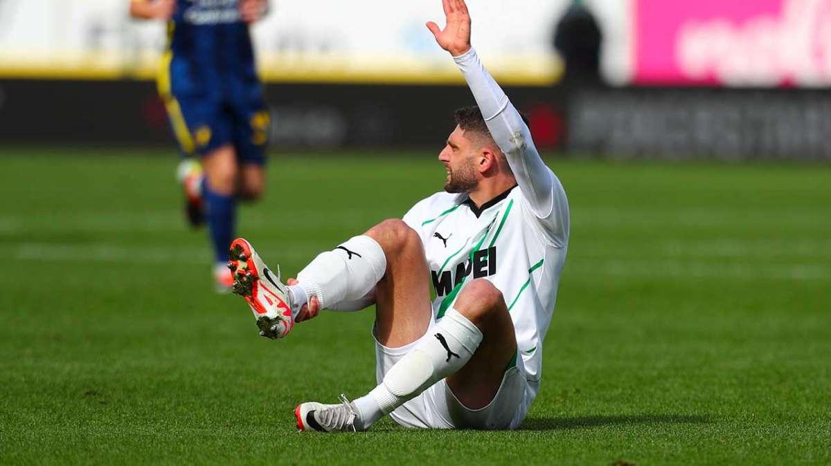 Berardi, i tempi di recupero potrebbero accorciarsi: le ultime sull'infortunio