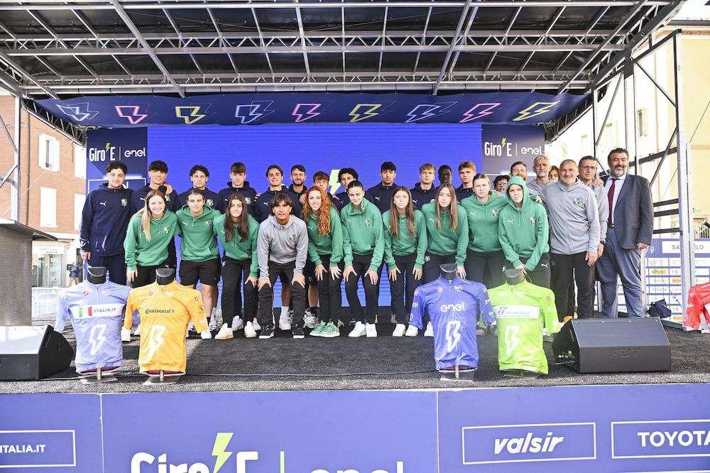 Sassuolo Calcio protagonista al Green Fun Village al Giro-E