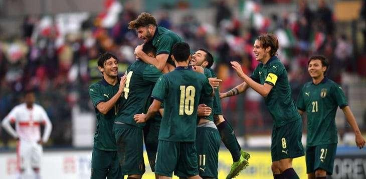 Italia-Svizzera Under 20 4-2: Raspadori entra e serve un assist