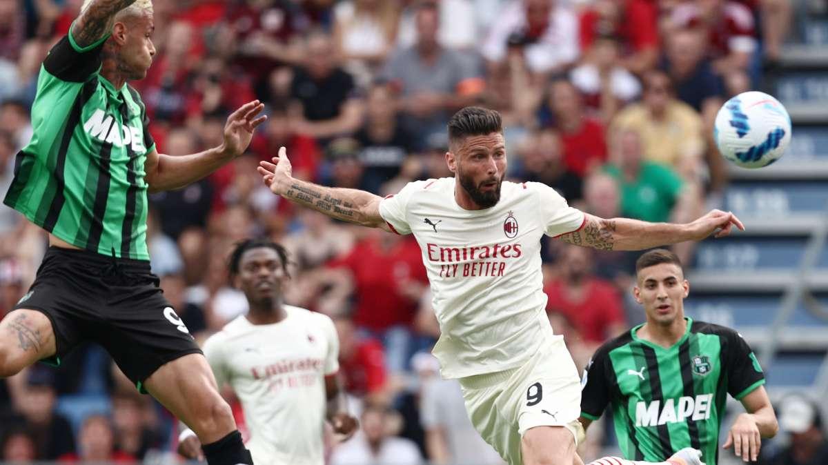 Sassuolo-Milan, dominio rossonero in area di rigore: l'incredibile dato