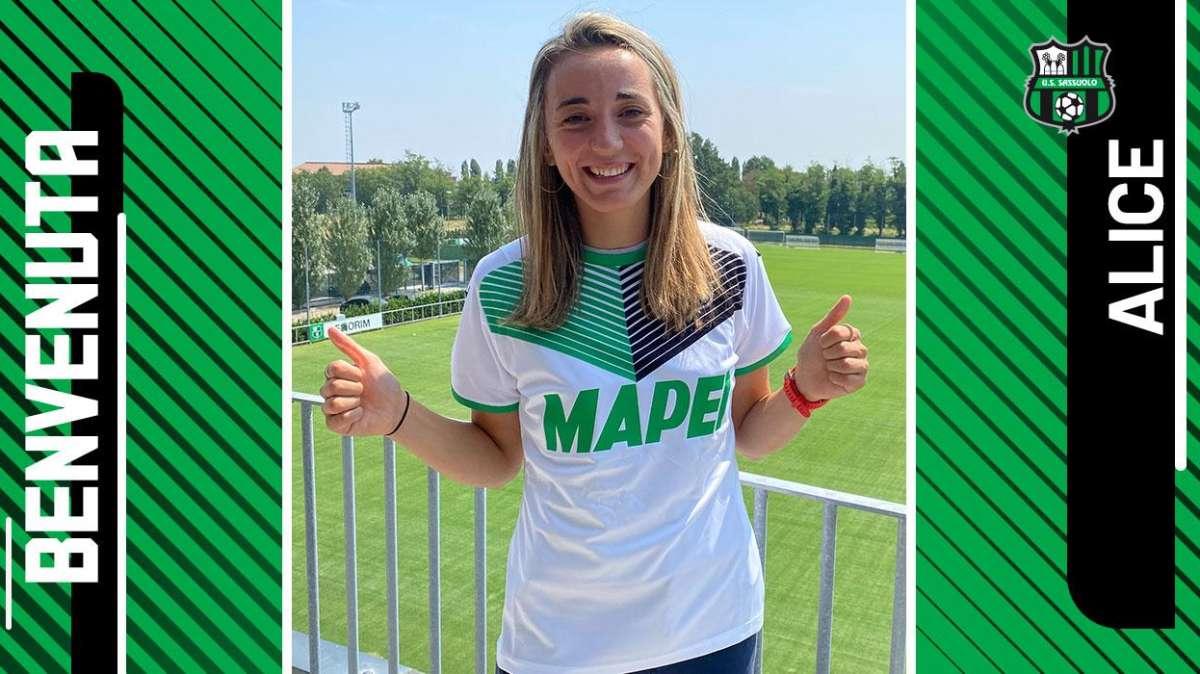 Alice Benoit al Sassuolo Femminile: è ufficiale! Quarto colpo neroverde