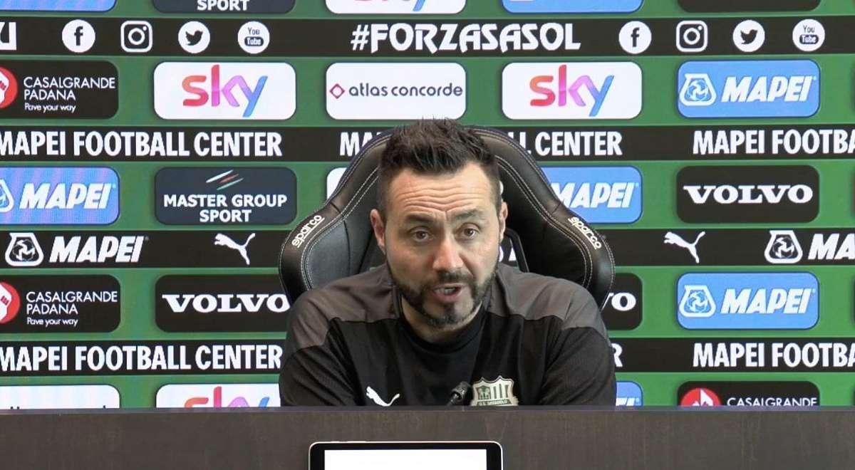 De Zerbi conferenza stampa Verona Sassuolo: "Il calcio è un circo" VIDEO