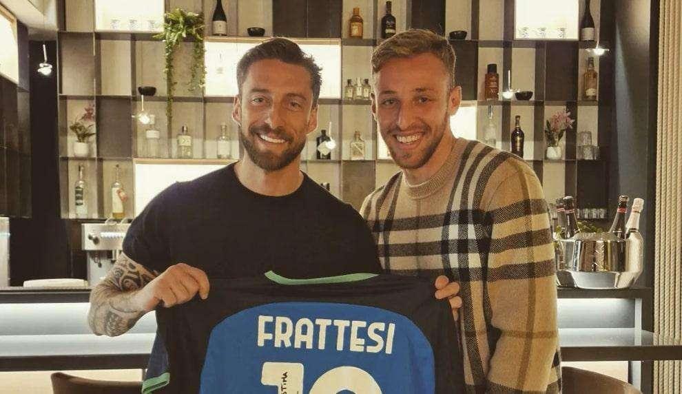 Frattesi incontra l'idolo Marchisio. Il Principino: "Trust the process" - FOTO
