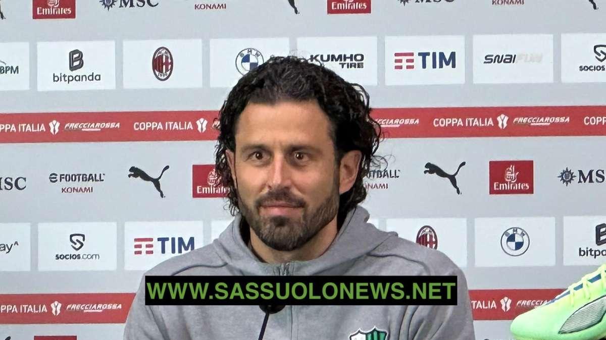 Conferenza Grosso post Milan Sassuolo Coppa Italia: "Non sono arrabbiato ma deluso. Rifarei queste scelte"