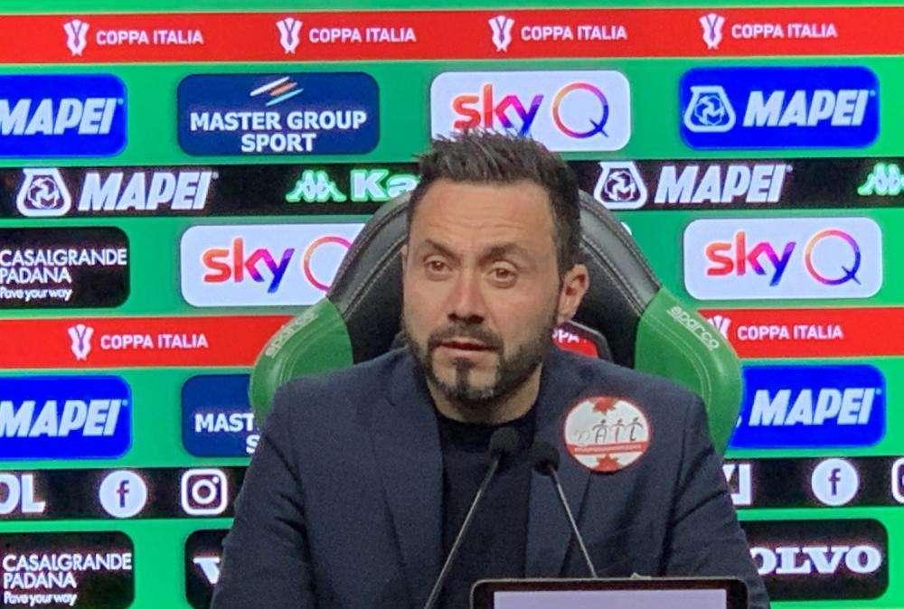 De Zerbi: "Fischi immeritati, i tifosi non hanno capito. Bonifazi mi piace"