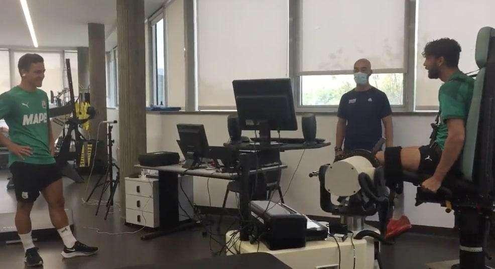 Locatelli e Raspadori da Mapei Sport per le visite mediche col Sassuolo