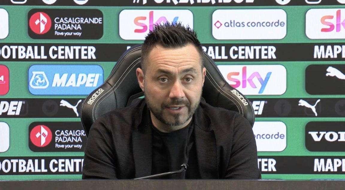 De Zerbi conferenza stampa Sassuolo Fiorentina: "43 punti sono pochi" VIDEO