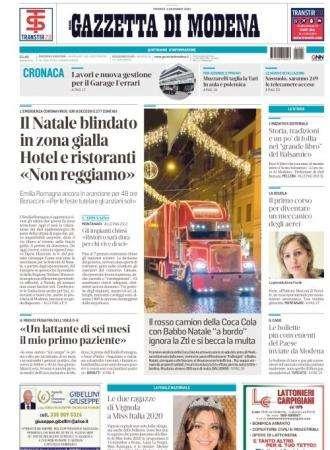 Gazzetta di Modena: "Deze, dal no alla Roma alla stima per Fonseca"