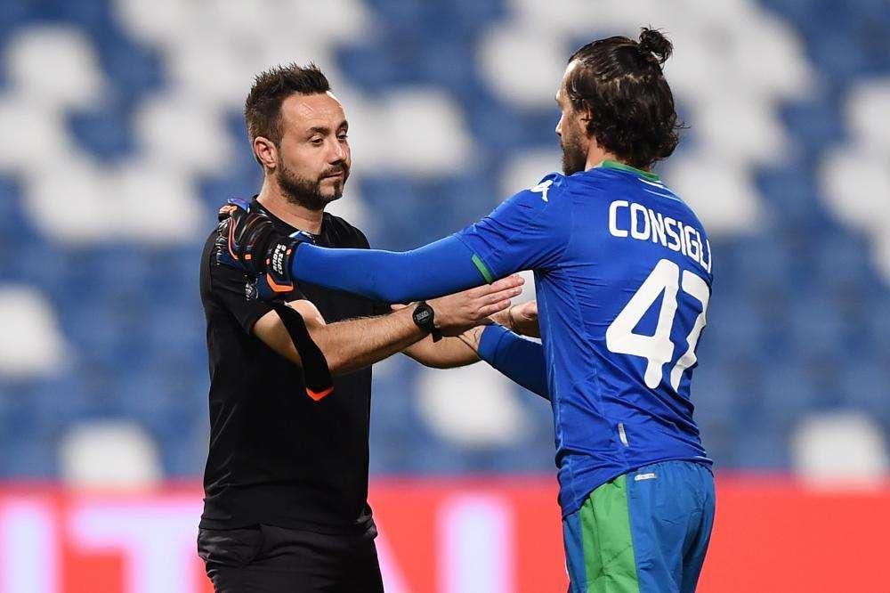 Il Sassuolo fa più gol di tutti ma il vero attaccante è il portiere Consigli