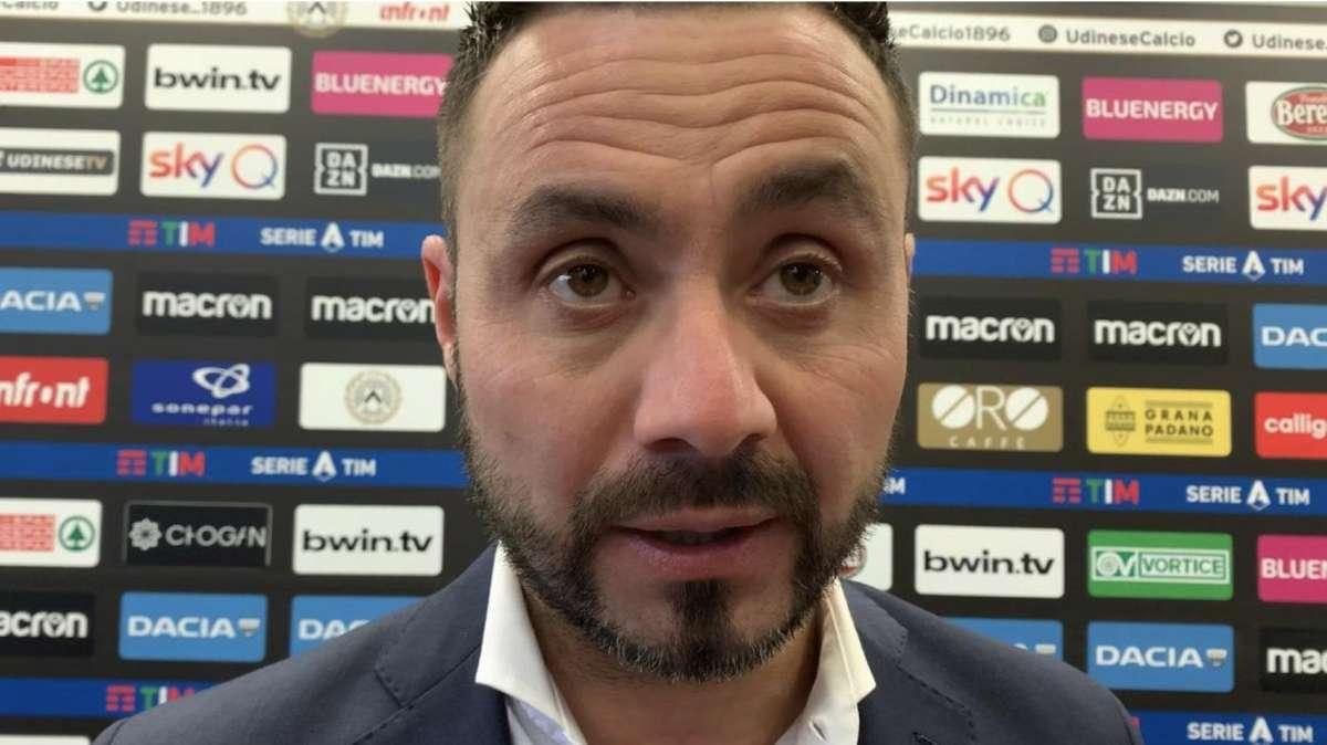 SN - De Zerbi: "Ci metto sempre la faccia. Oggi abbiamo fatto male"