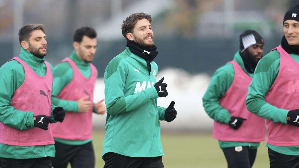 Allenamento Sassuolo, ripresa con vista Juve. Le ultime su Berardi