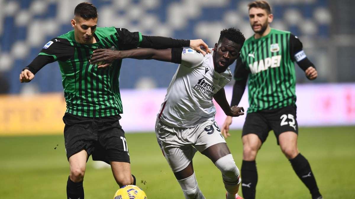 Sassuolo Bologna 1-1: tabellino, cronaca e risultato finale