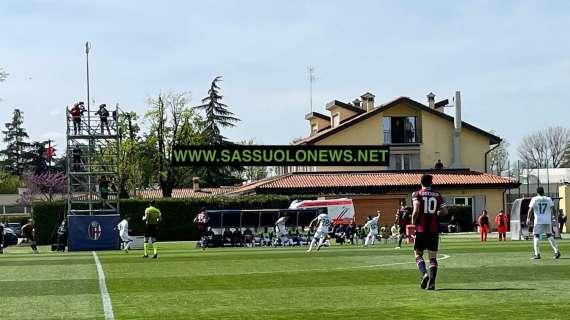 Bologna Sassuolo Primavera 1-4 FINALE: grande poker neroverde