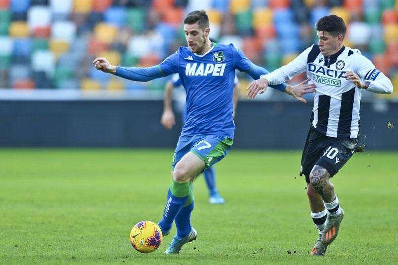 Sassuolo Udinese orario e data: a che ora e quando si gioca