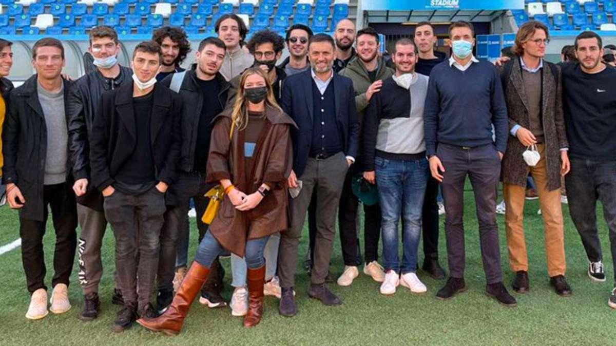 40 ragazzi del Master de Il Sole 24 Ore ospiti al Mapei Stadium e del Sassuolo
