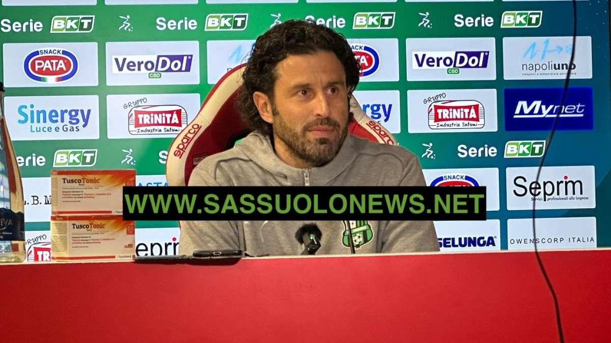 Grosso conferenza stampa post Palermo Sassuolo: "Partita strana, ci abbiamo messo del nostro"
