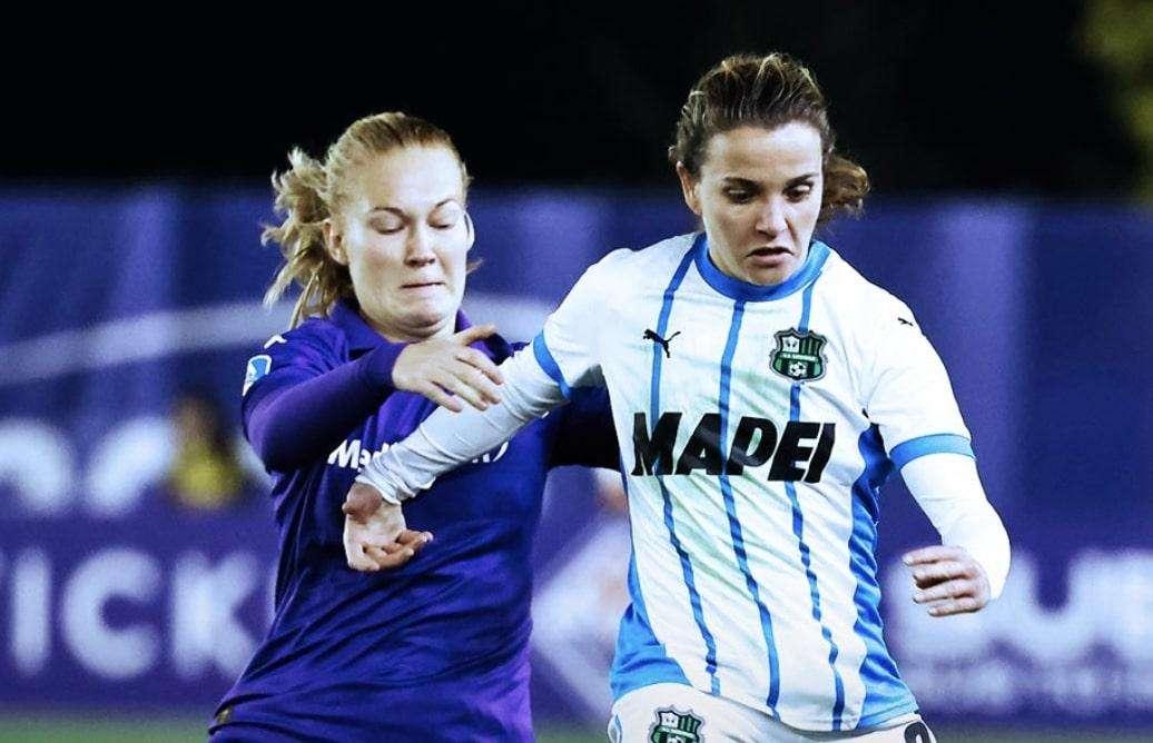 Fiorentina Sassuolo Femminile 1-1 FINALE: Philtjens illude, Severini riacciuffa il pari