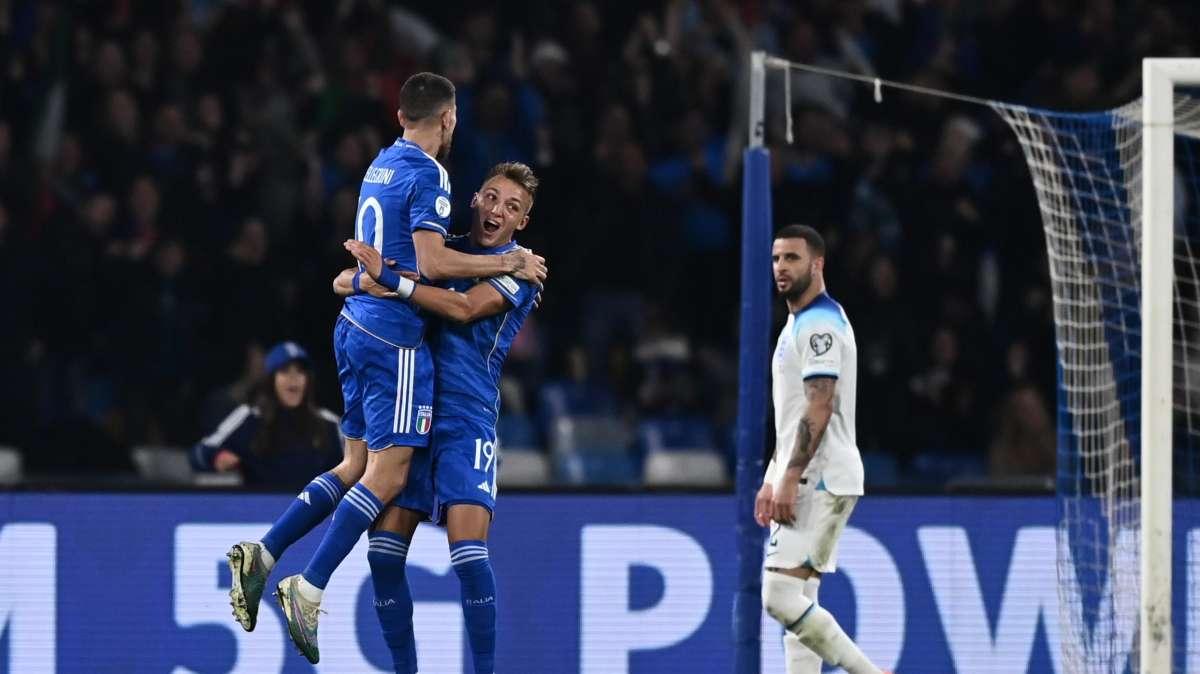 Italia Inghilterra 1-2: Retegui segna ma non basta, Berardi non incide