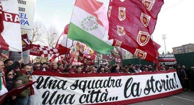 Allo stadio di Cadelbosco scritte contro il Sassuolo. La squadra è affiliata a Generazione S
