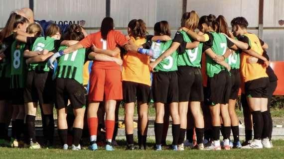 Sassuolo Femminile settore giovanile: il programma del weekend
