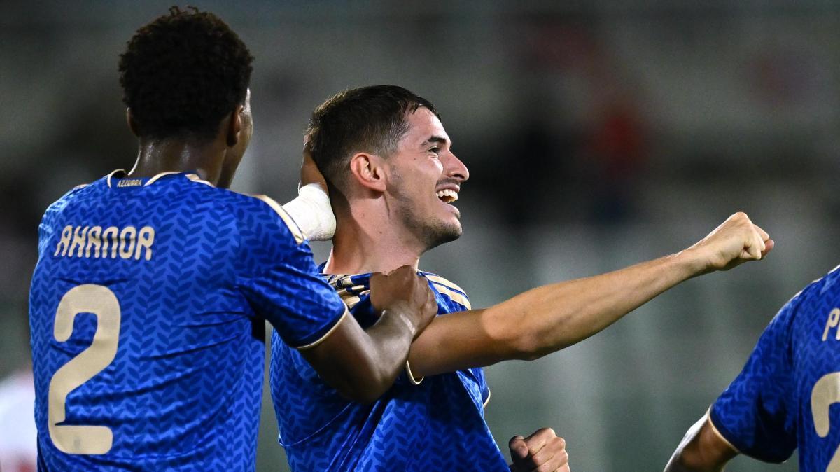 Italia U21 da sogno, Lipani protagonista: gol e assist nel 6-2 alla Polonia che vale l'Europeo