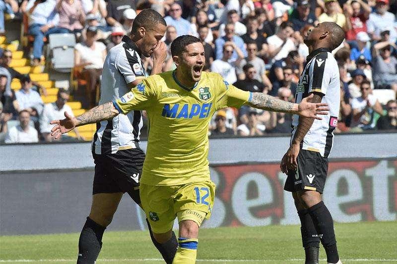 Sassuolo contro la bestia nera Udinese ma in Friuli i neroverdi hanno fatto festa
