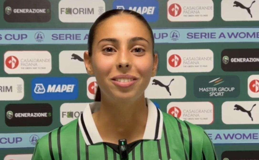 Perselli: "Contenta per il gol, spero sia il primo di tanti. Ancora in gioco per la semifinale"