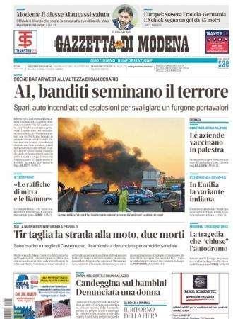 Gazzetta di Modena: "Domani la firma di Dionisi. Da Empoli anche lo staff"