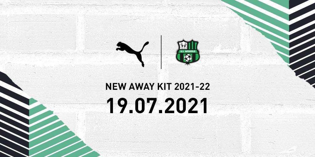 Seconda Maglia Sassuolo Calcio 2021/2022: la nuova divisa - FOTO