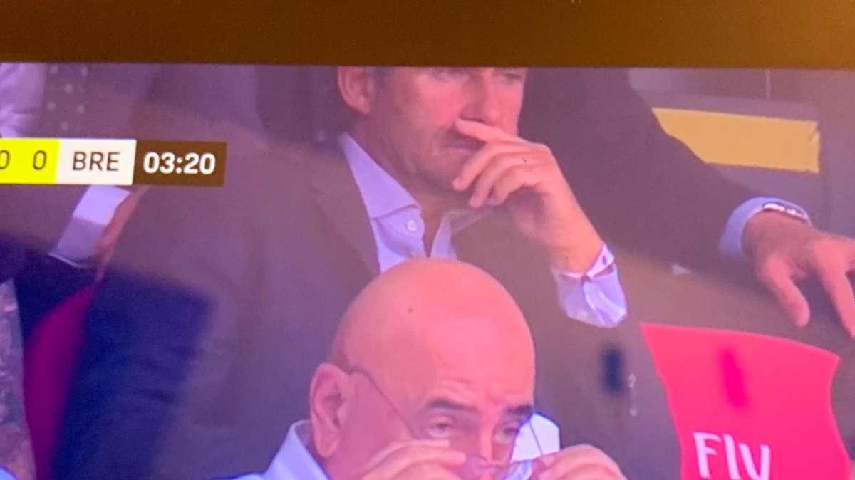 SN - Milan-Brescia: in tribuna Giovanni Carnevali. Primi sguardi su Corini?