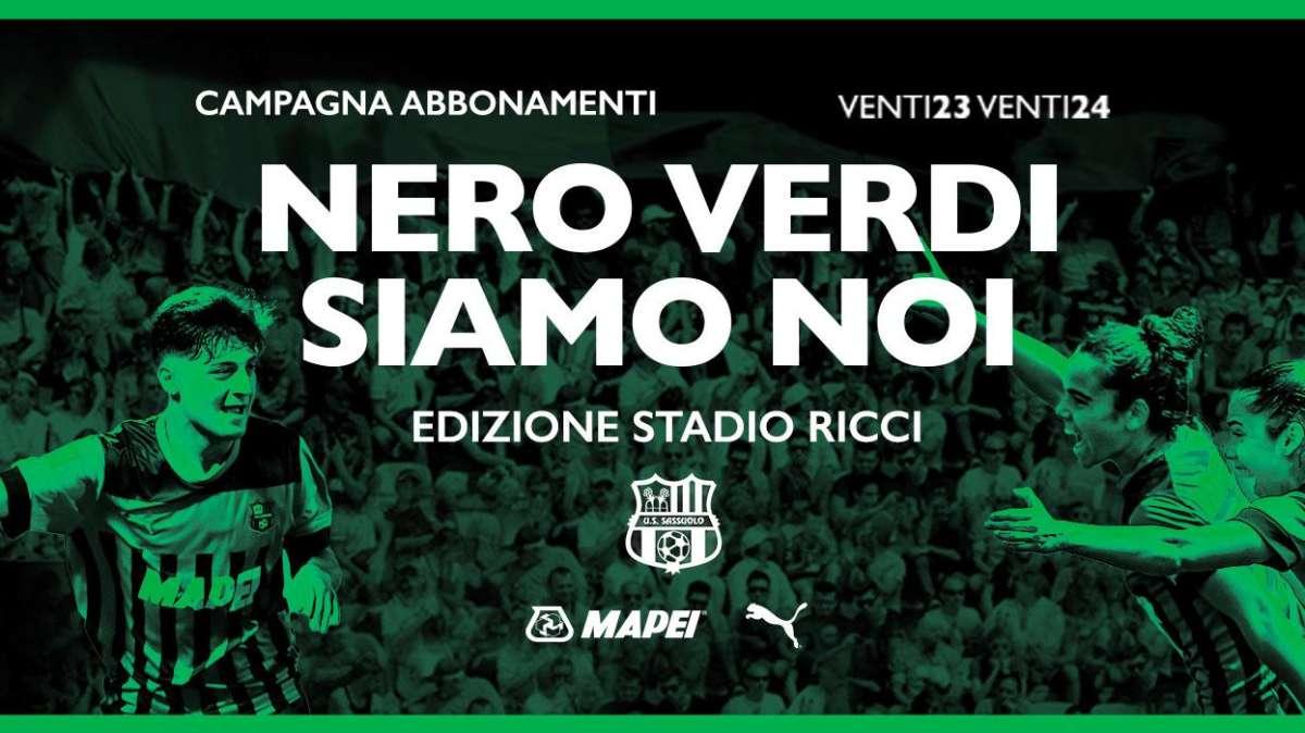 Sassuolo Femminile e Sassuolo Primavera, abbonamento al Ricci: i prezzi