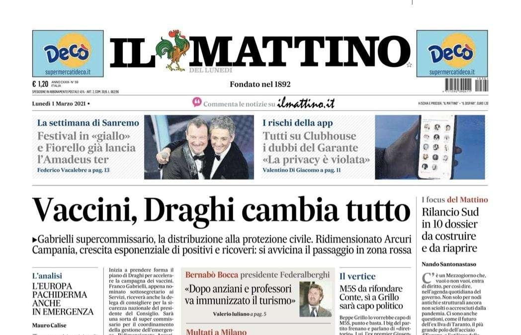 Il Mattino: "Il Napoli avvisa il Sassuolo: con Mertens è un'altra storia"
