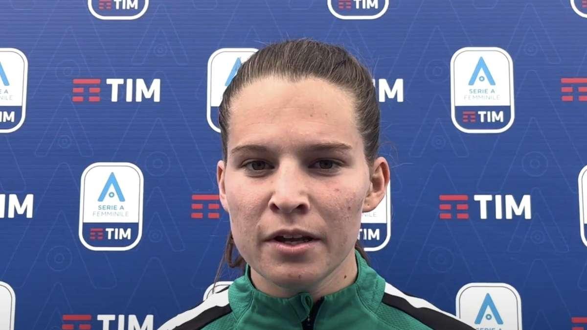Sara Mella: "Il pari col Como sarebbe stato più giusto. Il rigore episodio dubbio"