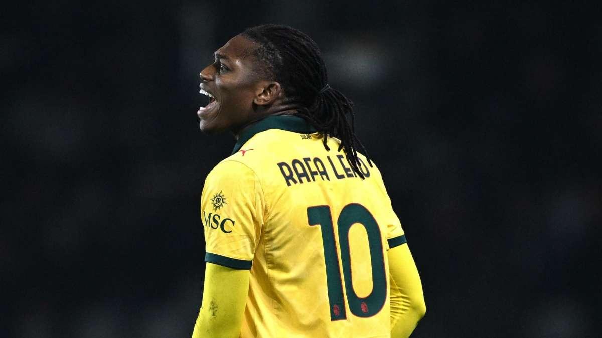 Leao infortunio: Rafa ko contro il Torino e a forte rischio per Milan-Sassuolo