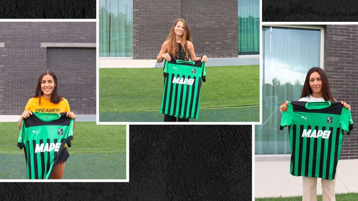Sassuolo Femminile, ufficiale: arrivano Bellucci, Moraca e Mella. I dettagli