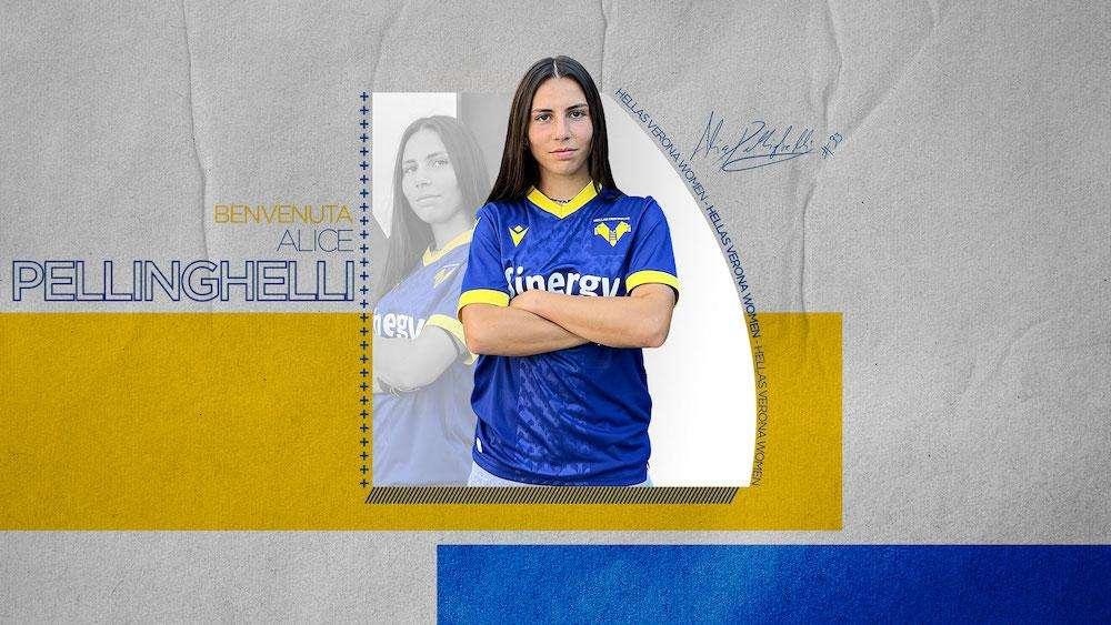 Alice Pellinghelli dal Sassuolo Femminile al Verona: ora è ufficiale