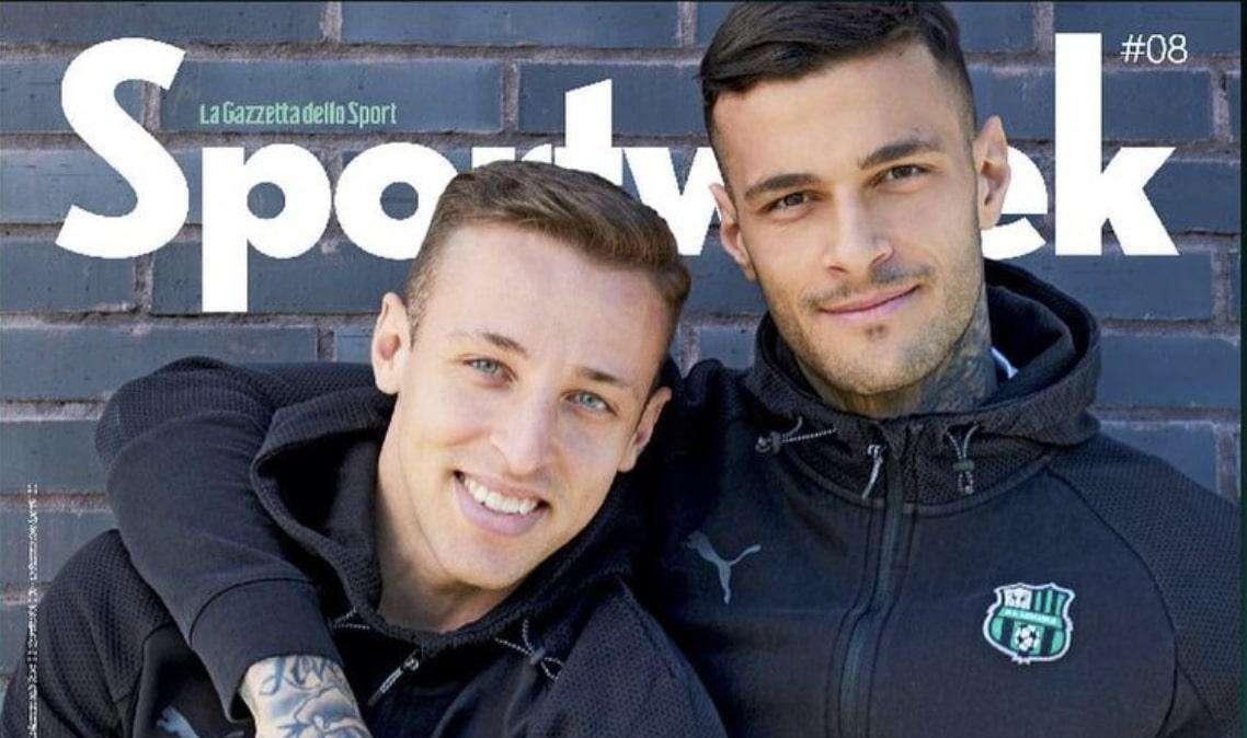 Frattesi, Scamacca e il Sassuolo in copertina su SportWeek